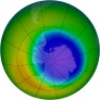 Antarctic Ozone 2009-10
